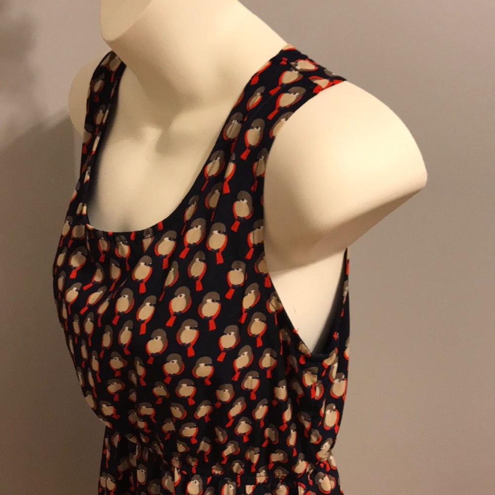 Bird print dress!